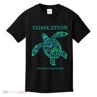 Charleston South Carolina Sea Turtle Souvenir Kids T-Shirt thumb 0