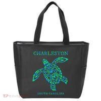 Charleston South Carolina Sea Turtle Souvenir Tote Bag thumb 0