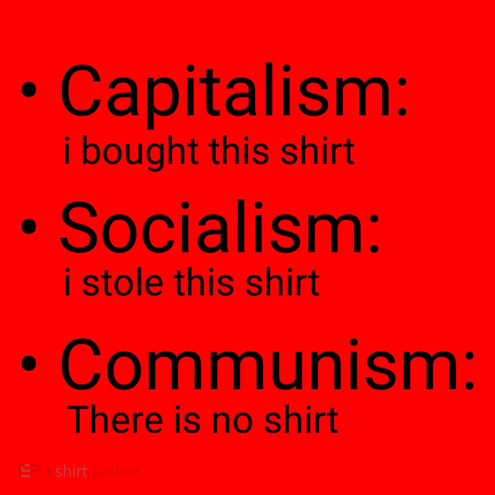 Capitalism Socialism Communism Libertarian Economics Freedom Santa Hat