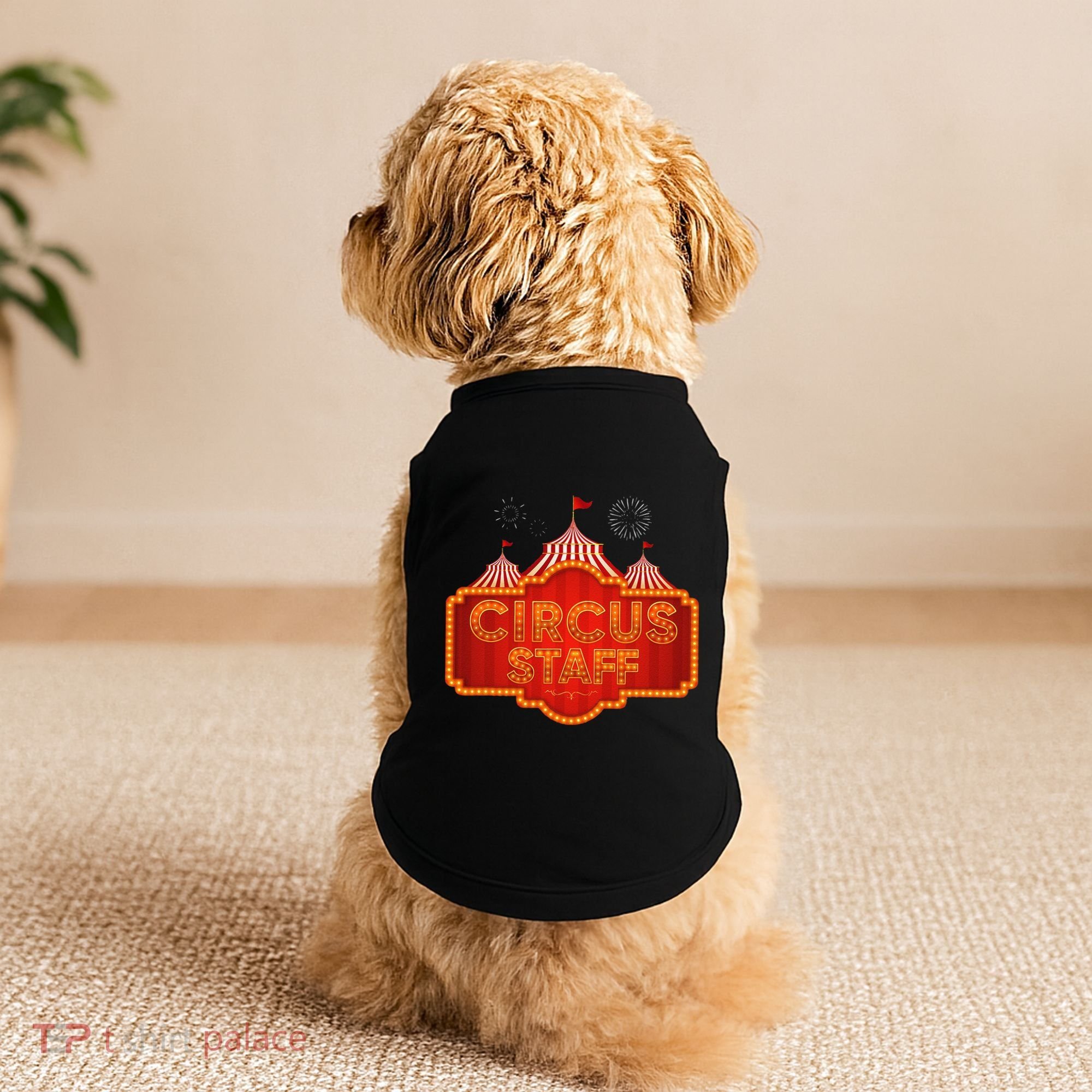 Circus Staff Clown Funny Halloween Costume Women Doggie Tank
