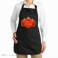 Circus Staff Clown Funny Halloween Costume Women Apron thumb 2