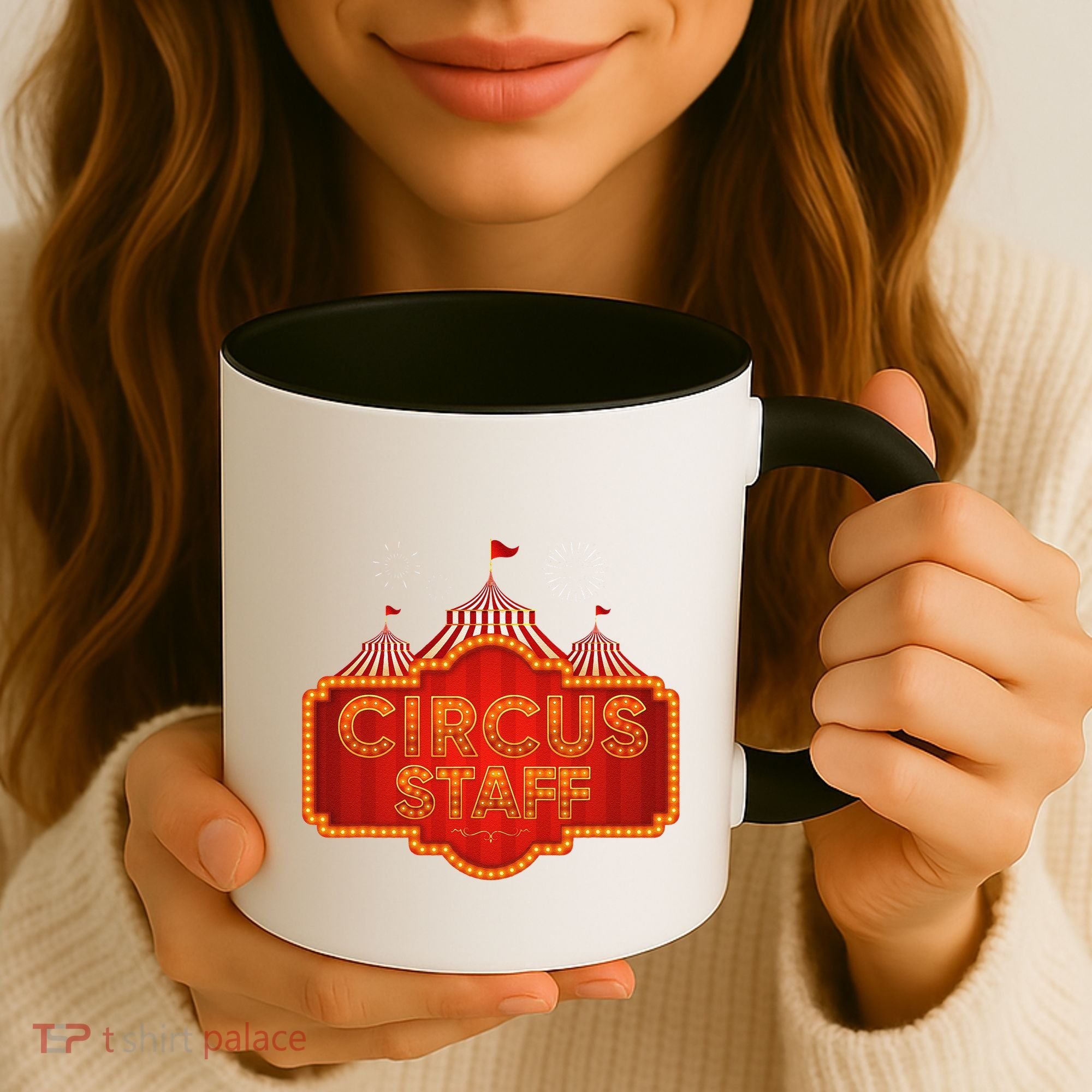 Circus Staff Clown Funny Halloween Costume Women Coffee Mug