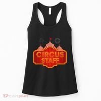 Circus Staff Clown Funny Halloween Costume Women Women's Tank Top thumb 0