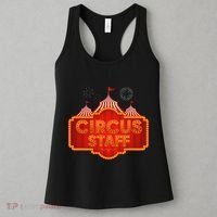 Circus Staff Clown Funny Halloween Costume Women Women's Tank Top thumb 3