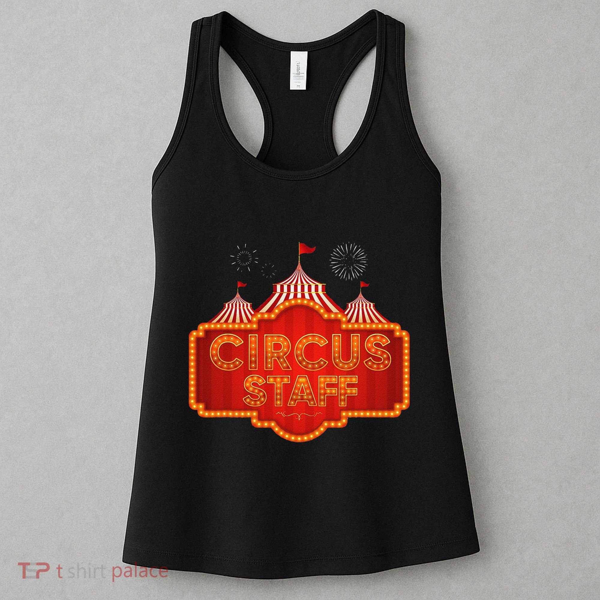 Circus Staff Clown Funny Halloween Costume Women Women's Tank Top
