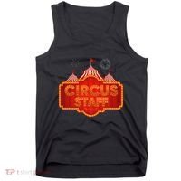 Circus Staff Clown Funny Halloween Costume Women Tank Top thumb 0