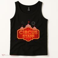 Circus Staff Clown Funny Halloween Costume Women Tank Top thumb 2