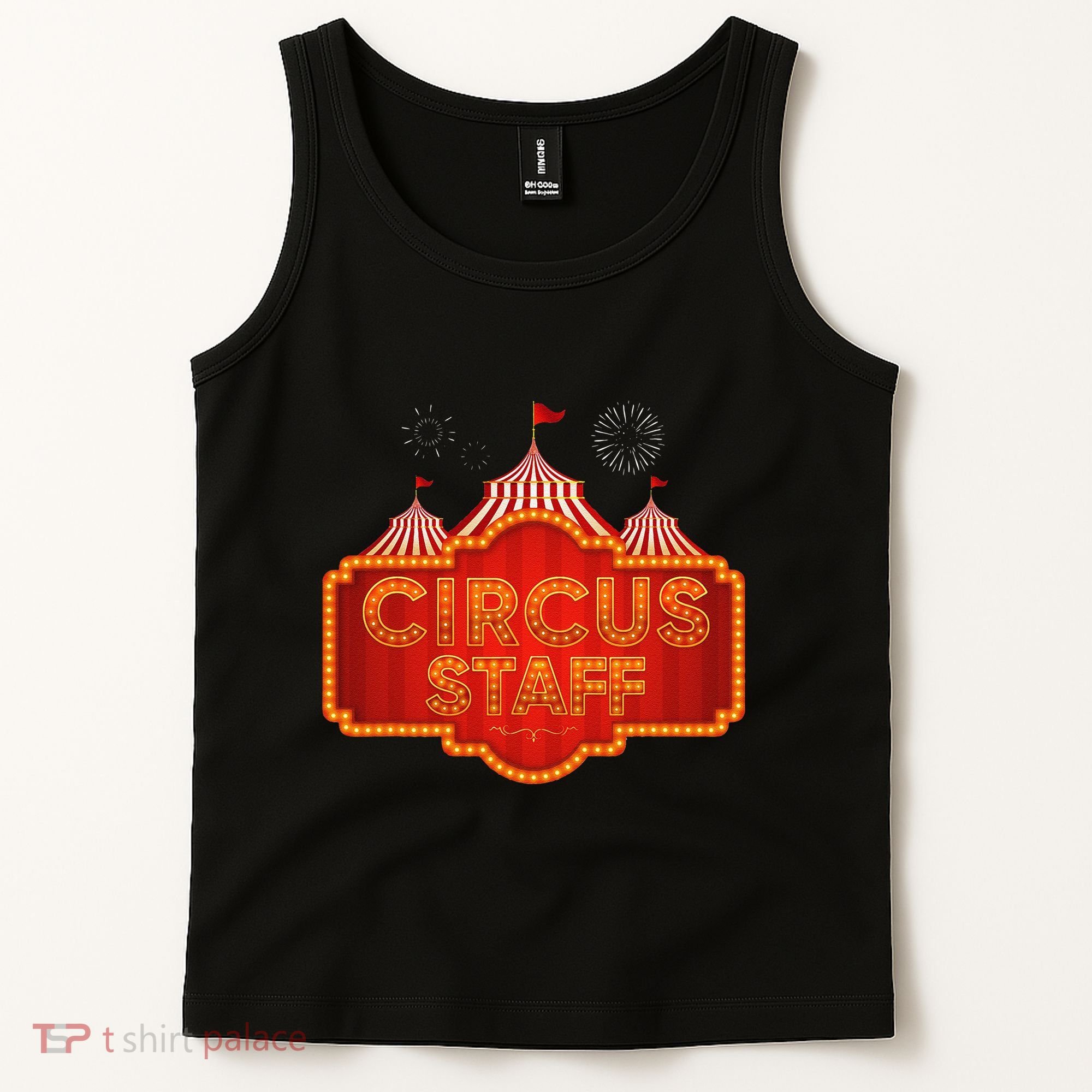 Circus Staff Clown Funny Halloween Costume Women Tank Top