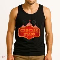 Circus Staff Clown Funny Halloween Costume Women Tank Top thumb 3