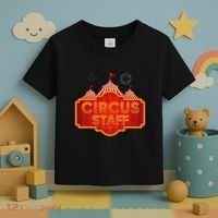 Circus Staff Clown Funny Halloween Costume Women Toddler T-Shirt thumb 3