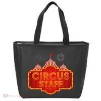 Circus Staff Clown Funny Halloween Costume Women Tote Bag thumb 0