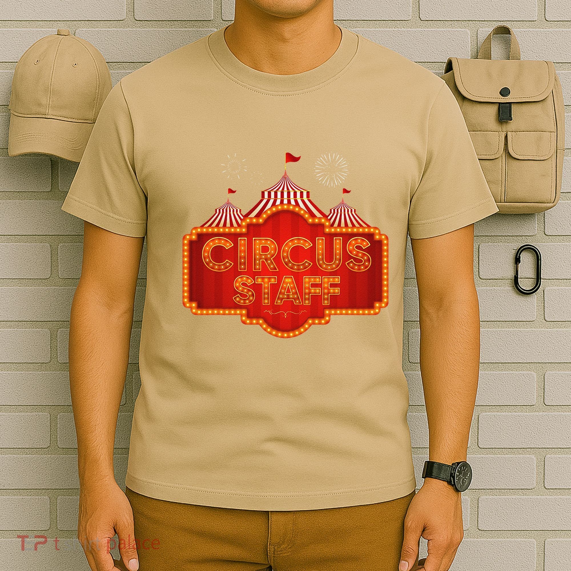 Circus Staff Clown Funny Halloween Costume Women T-Shirt