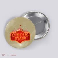 Circus Staff Clown Funny Halloween Costume Women Button thumb 0