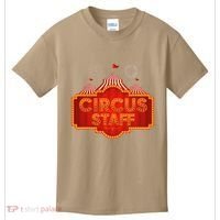 Circus Staff Clown Funny Halloween Costume Women Kids T-Shirt thumb 0