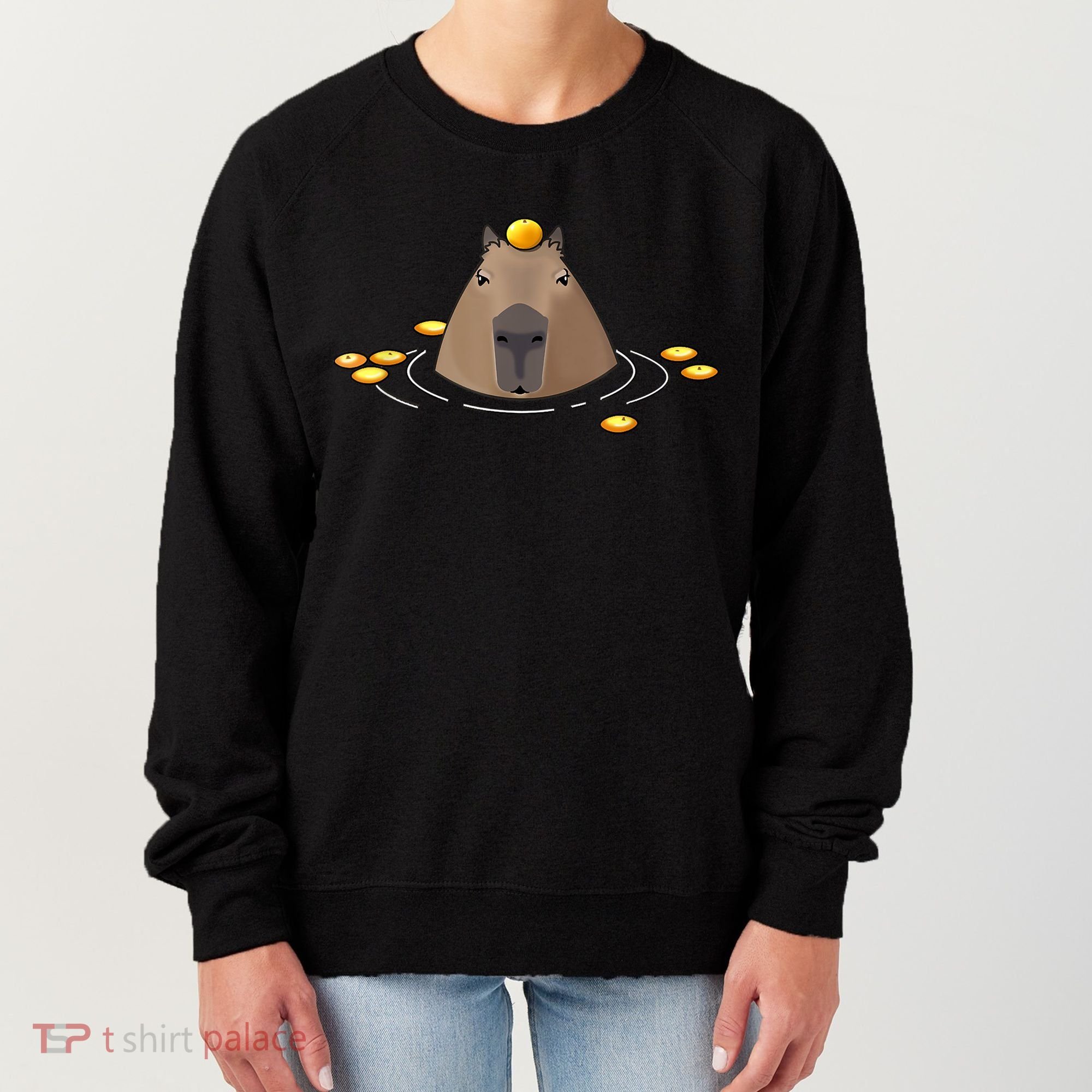 Capybaras Shirt Cute Capybara Women's Sweatshirt