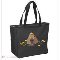 Capybaras Shirt Cute Capybara Tote Bag thumb 2