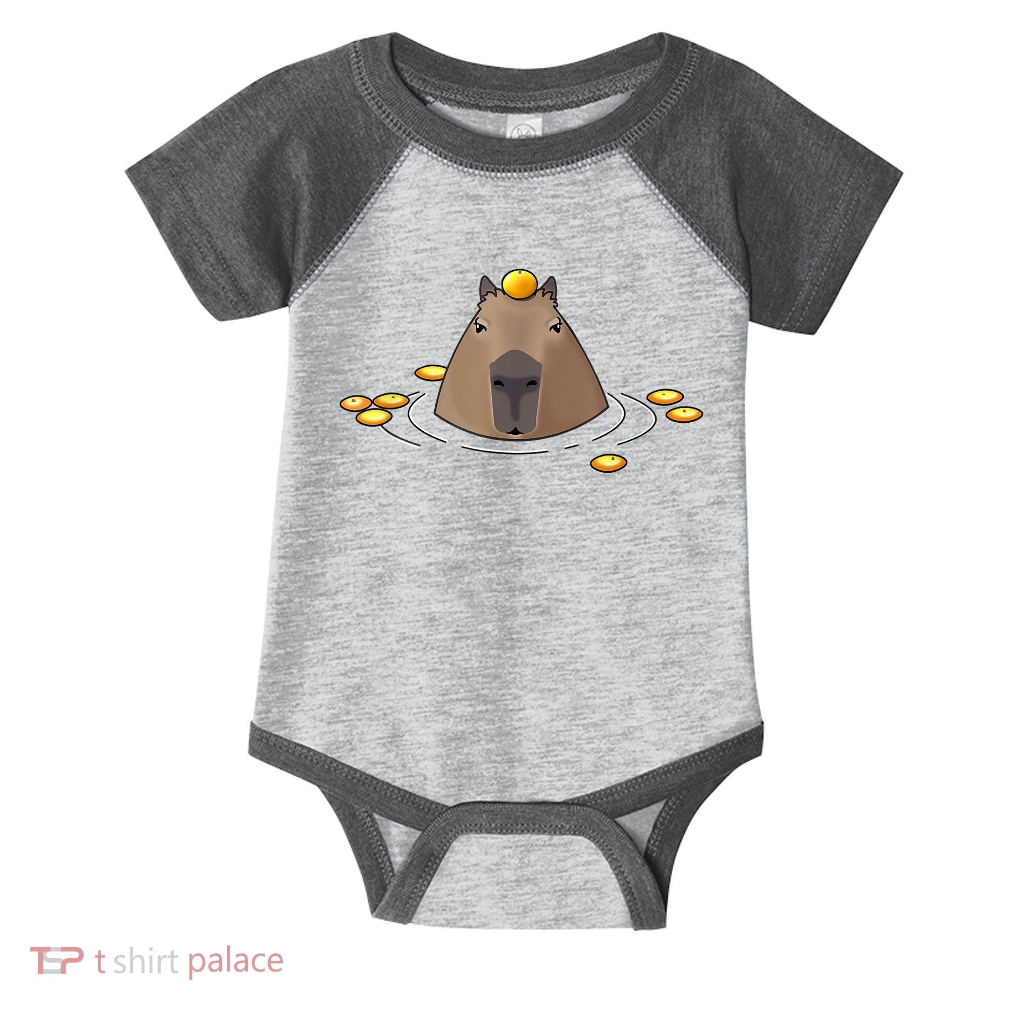 Capybaras Shirt Cute Capybara Infant Baby Jersey Bodysuit