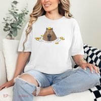 Capybaras Shirt Cute Capybara Comfort Colors T-Shirt thumb 2