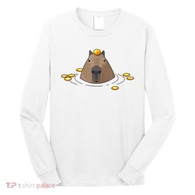 Capybaras Shirt Cute Capybara Long Sleeve Shirt