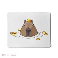 Capybaras Shirt Cute Capybara Mousepad thumb 0