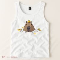 Capybaras Shirt Cute Capybara Tank Top thumb 2