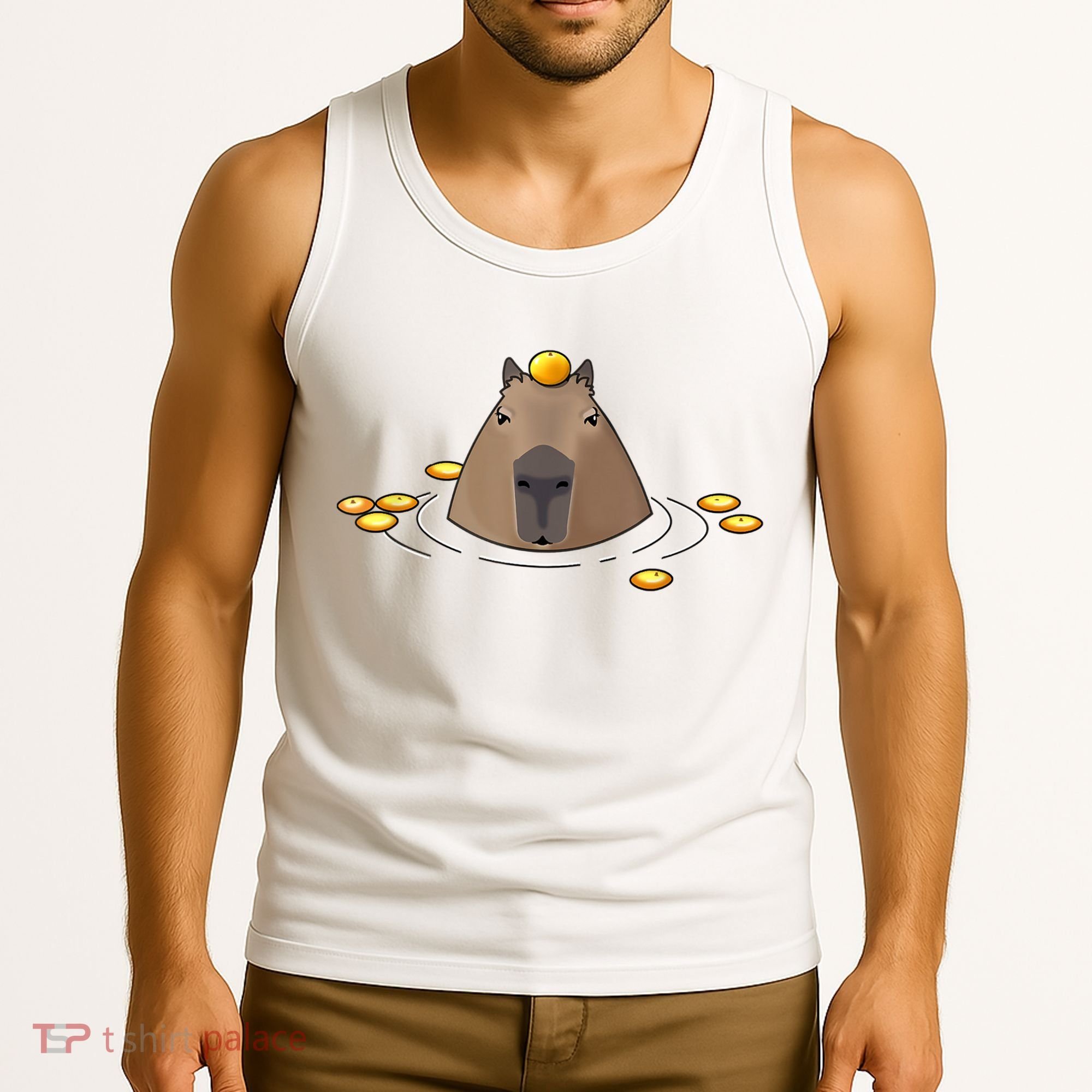 Capybaras Shirt Cute Capybara Tank Top