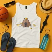 Capybaras Shirt Cute Capybara Tank Top thumb 4