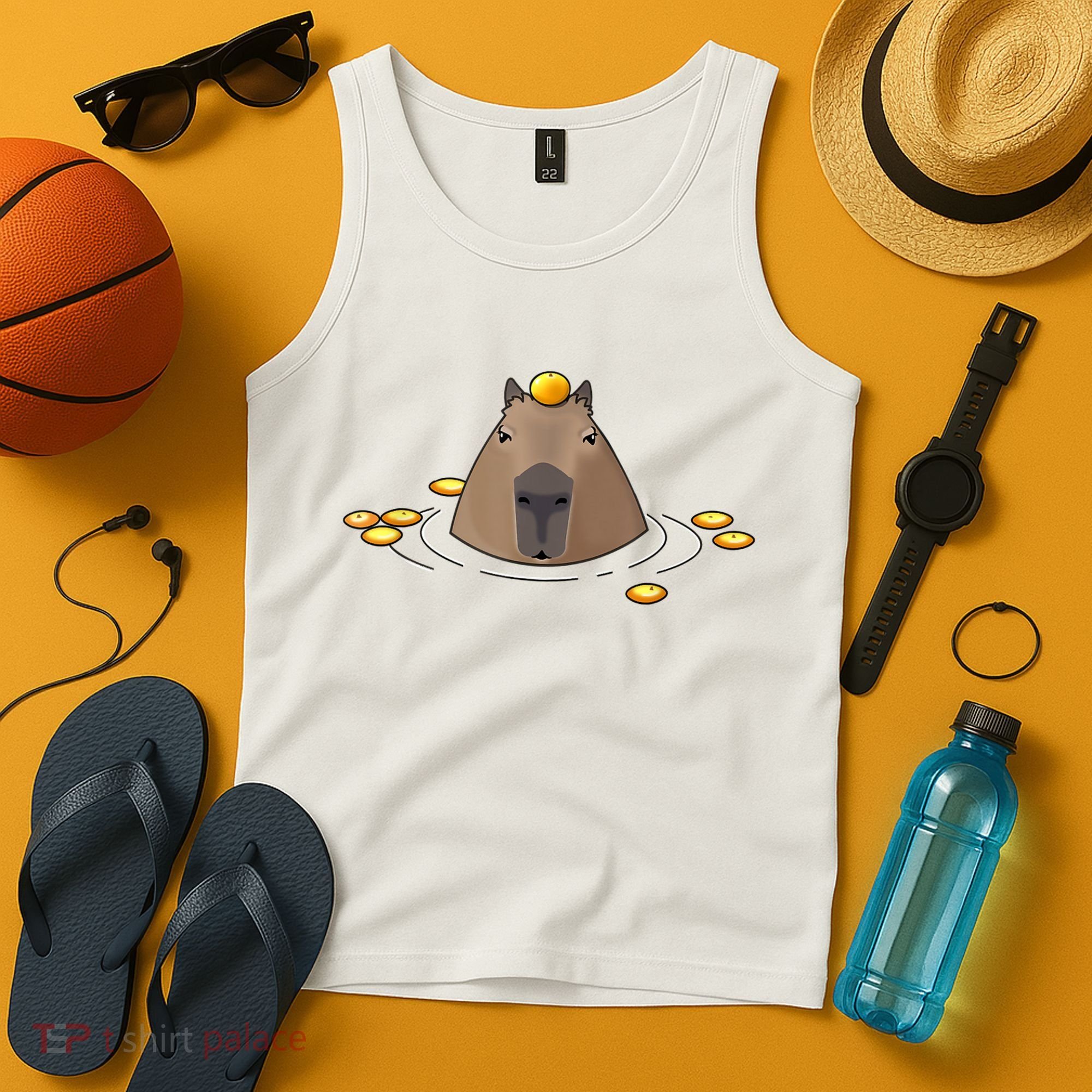 Capybaras Shirt Cute Capybara Tank Top