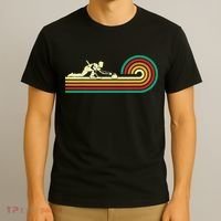 Curler Sliding Curling Stone Retro Curling T-Shirt thumb 3