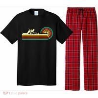 Curler Sliding Curling Stone Retro Curling Pajama Set thumb 0