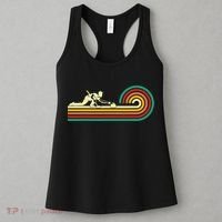Curler Sliding Curling Stone Retro Curling Women's Tank Top thumb 3