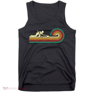 Curler Sliding Curling Stone Retro Curling Tank Top
