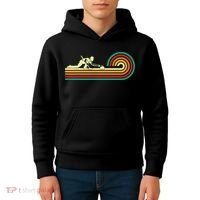 Curler Sliding Curling Stone Retro Curling Kids Hoodie thumb 4