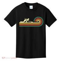 Curler Sliding Curling Stone Retro Curling Kids T-Shirt thumb 0
