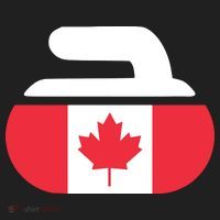 Curling Stone Canada Curler Canadian Flag Curling Beanie thumb 2
