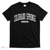 Colorado Springs Colorado CO College University Style T-Shirt thumb 0
