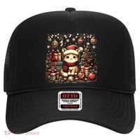 Cute Santa Cat With Christmas Stuff Hat thumb 0