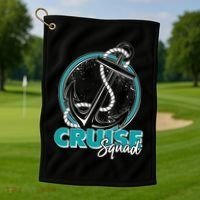 Cruise Squad Golf Towel thumb 1