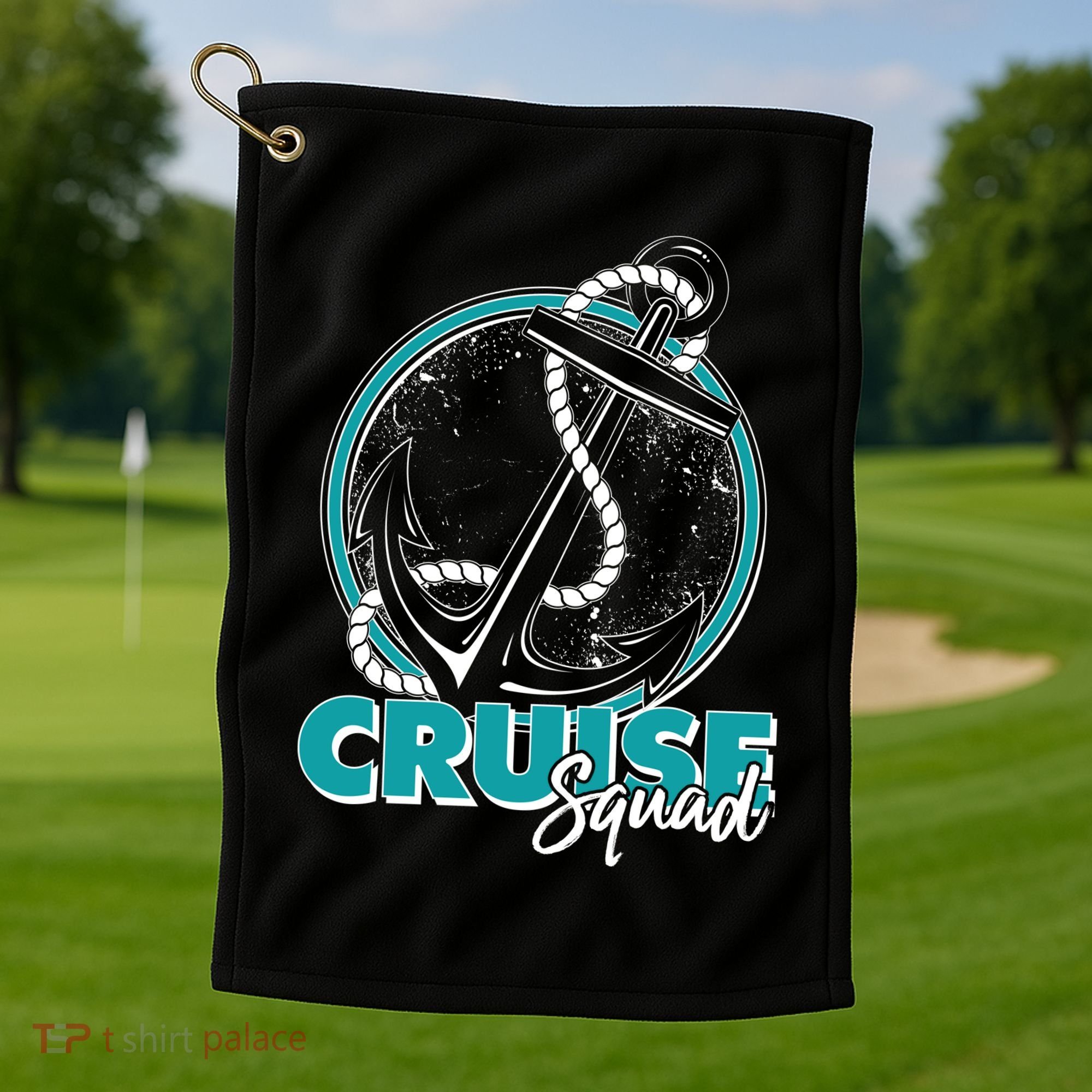 Cruise Squad Golf Towel