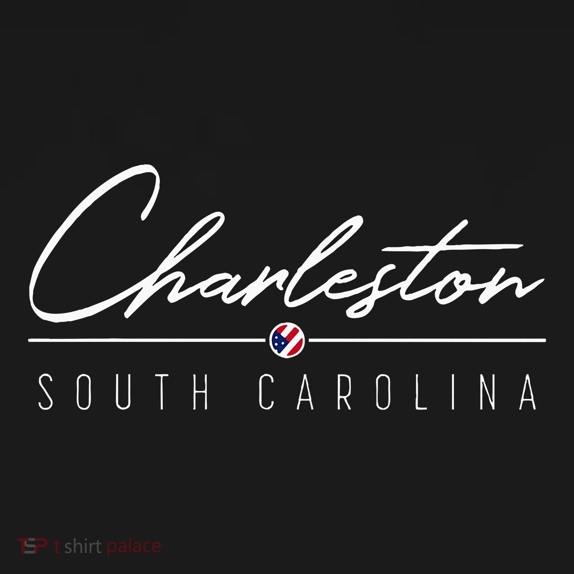Charleston Sc USA-Made Doggie Bandana