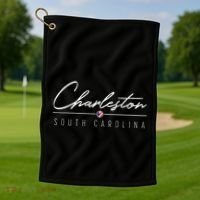 Charleston Sc Golf Towel thumb 1