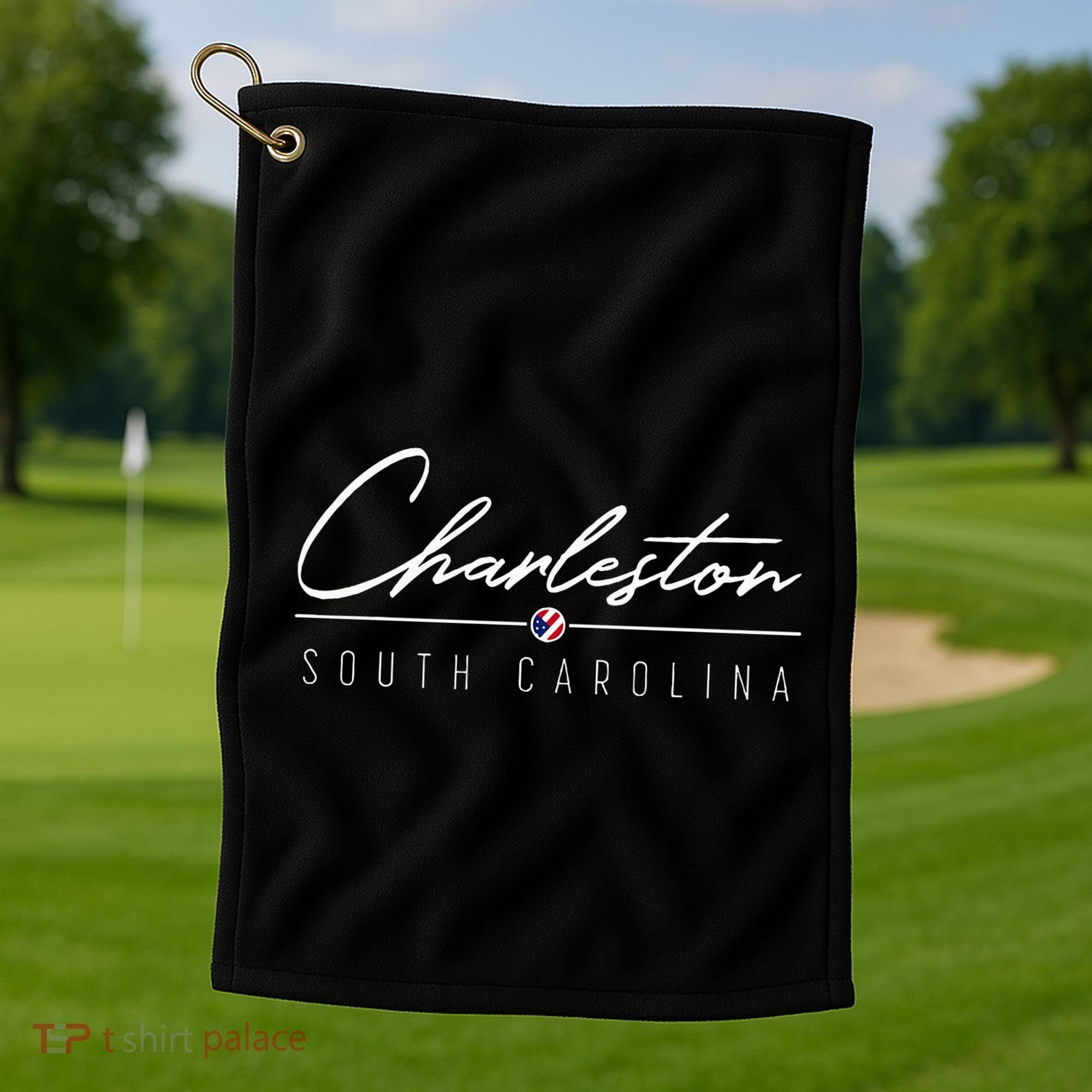 Charleston Sc Golf Towel