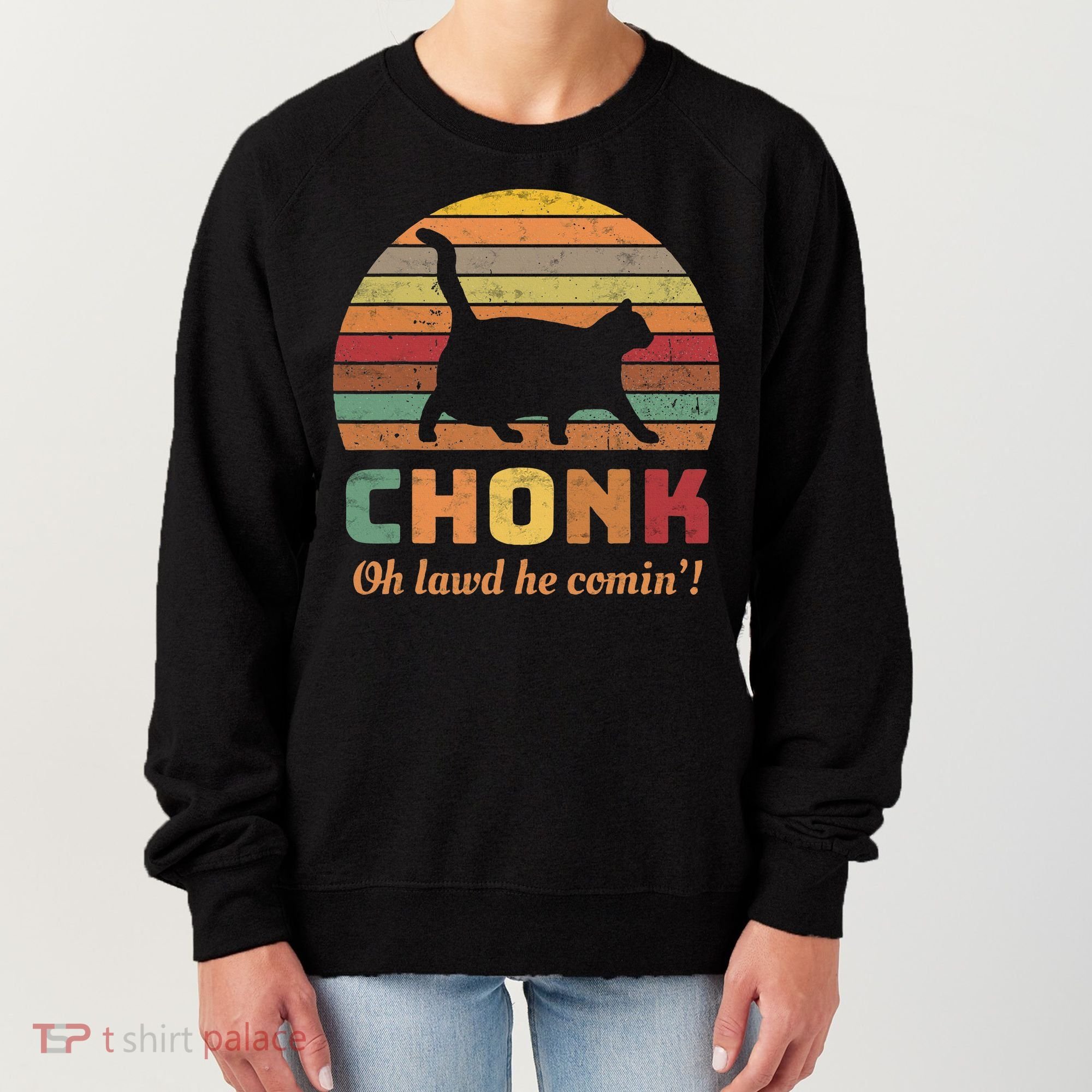 Chonk Scale Cat Chonk Cat Women's Sweatshirt