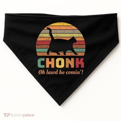 Chonk Scale Cat Chonk Cat USA-Made Doggie Bandana