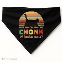 Chonk Scale Cat Chonk Cat USA-Made Doggie Bandana thumb 0