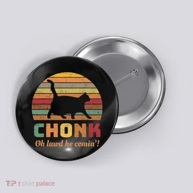 Chonk Scale Cat Chonk Cat Button