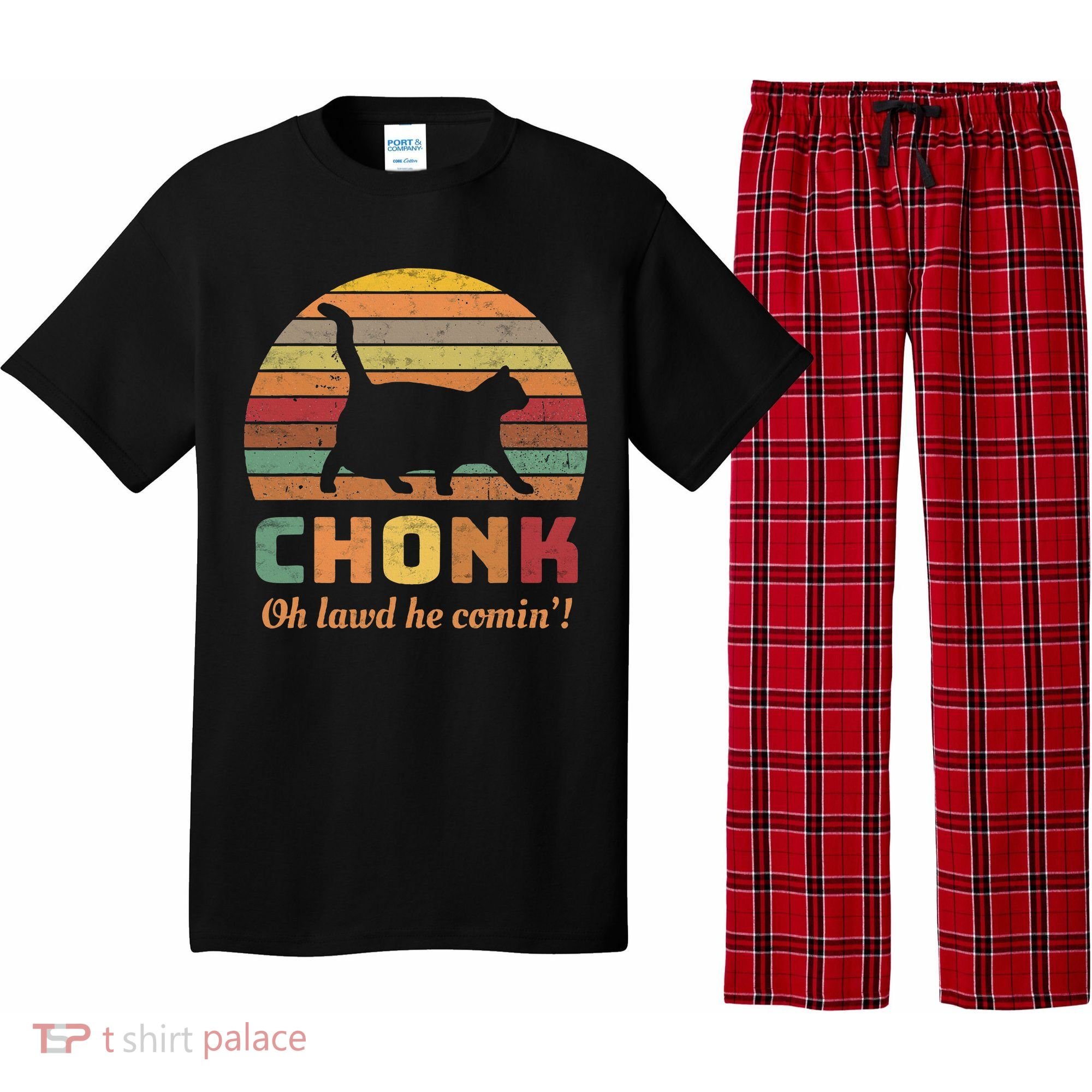 Chonk Scale Cat Chonk Cat Pajama Set