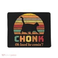 Chonk Scale Cat Chonk Cat Mousepad thumb 0
