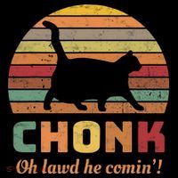 Chonk Scale Cat Chonk Cat Mousepad thumb 1