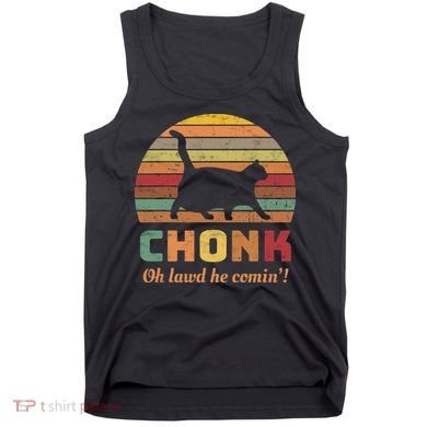 Chonk Scale Cat Chonk Cat Tank Top